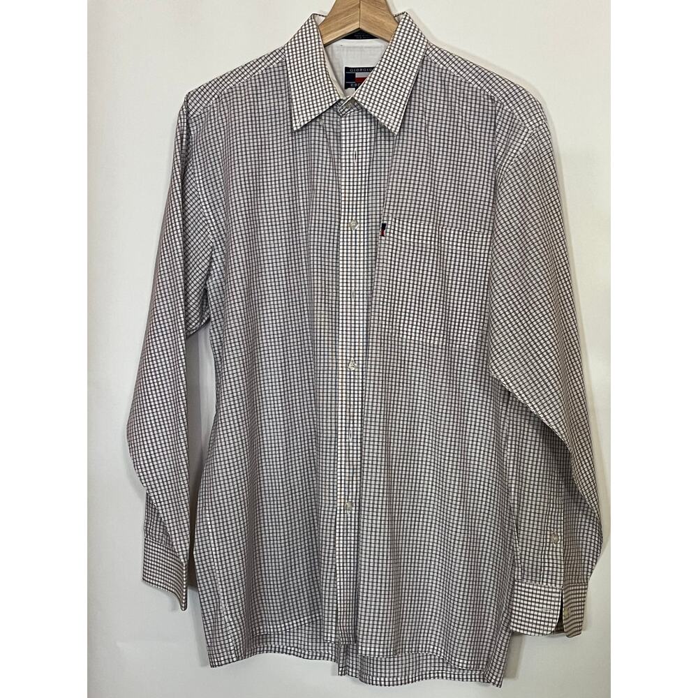 Giorgio Ebenni Men's Long sleeve Button-down shirt M Casual Smart-Casual